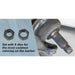 Dark Gray DTNZ 8pc CV Joint Axle Spindle Rethreading Set Tap & Die Sets