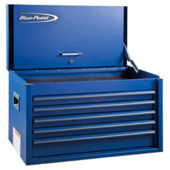 Blue Point 5 Drawers, Classic Top Chest, 26"
