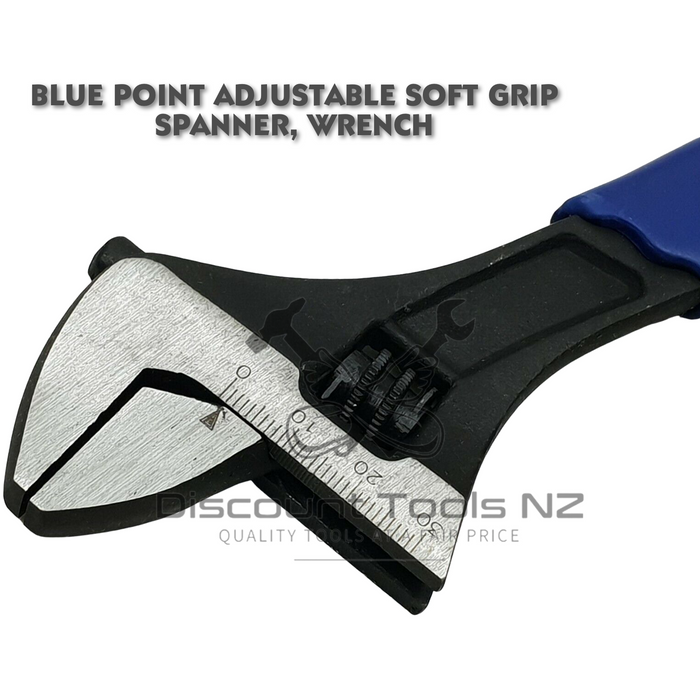 Dark Slate Gray Blue Point Soft Grip Adjustable Spanner Wrench's 4-12" Wrenches