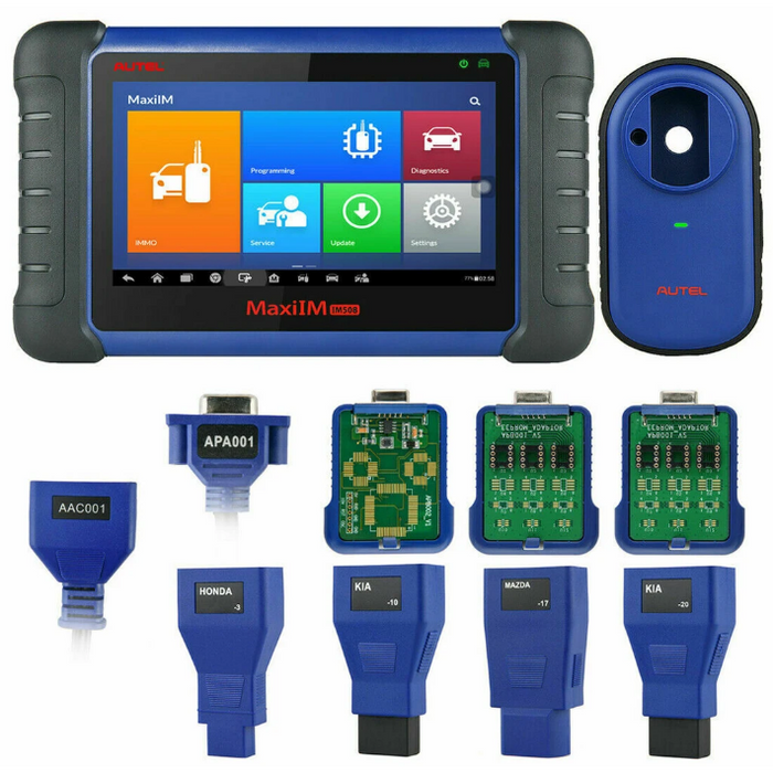 Dark Slate Blue AUTEL MaxiIM IM508S Diagnostic Scan Tool + Key Programmer Diagnostic Scanner