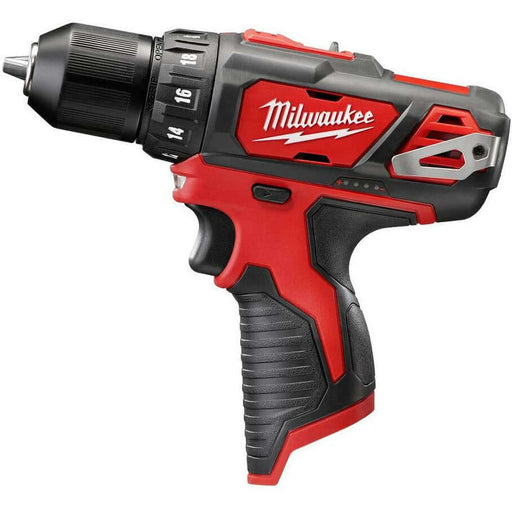 Dark Slate Gray Milwaukee M12 12-Volt Lithium-Ion Cordless 3/8 in. Drill/Driver (Tool-Only) Handheld Power Drills