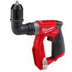 White Smoke Milwaukee M12 FUEL Brushless Cordless 4-in-1 Installation 3/8 in. Drill Driver Kit Drills