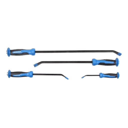 Dark Slate Gray DTNZ 4pc Prybar Set with Hammer Cap Pry Bars