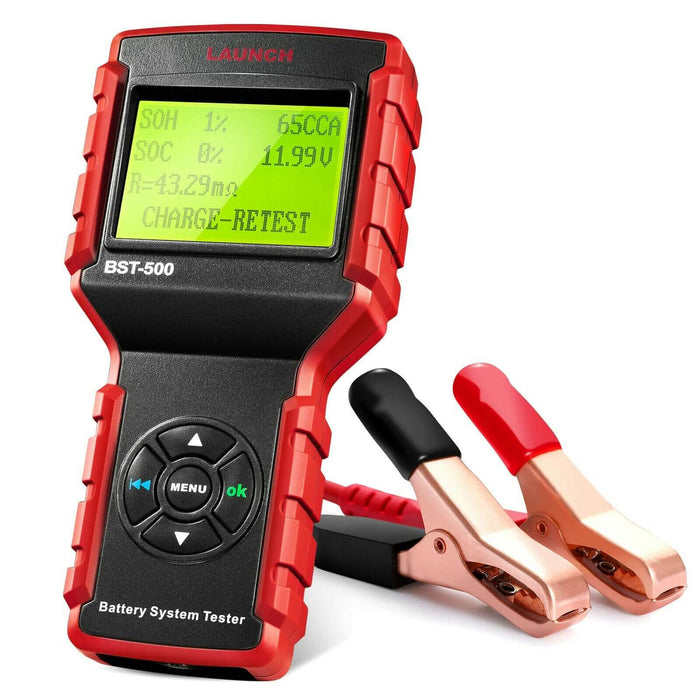 launch bst-500 battery tester 12v 24v battery load tester