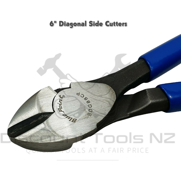 Light Gray Blue Point 6” Side Cutters BDG86CP Pliers
