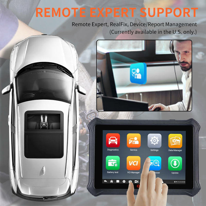 Dark Gray OTOFIX D1 Professional Diagnostic Scan Tool Bi-Directional Vehicle Diagnostic Scanners